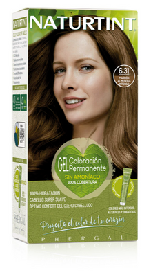 Naturtint Permanente Haarkleuring 6.31 Diep Amandel Bruin
