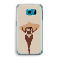 Let's get salty: Samsung Galaxy S6 Transparant Hoesje