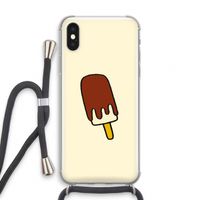 Frisco: iPhone X Transparant Hoesje met koord