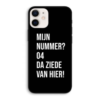 Da ziede van hier - Zwart: iPhone 12 Biologisch afbreekbaar hoesje