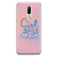 Girl boss: OnePlus 6 Transparant Hoesje