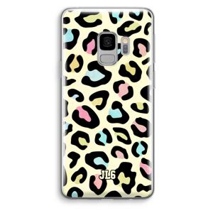 Leopard pattern: Samsung Galaxy S9 Transparant Hoesje