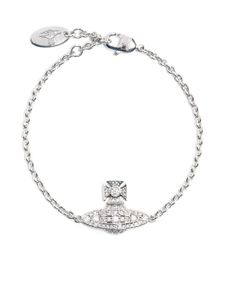 Vivienne Westwood bracelet en chaîne à breloque Orb - Argent