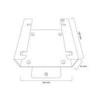 Neomounts by Newstar mediaspeler houder - thumbnail