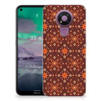 Nokia 3.4 | TPU bumper | Batik Brown