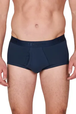 2-Pack Classic slip heren met gulp - 32320 - Heren ondergoed met sluiting - Biologisch katoen