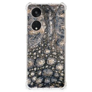 OPPO A98 Case Anti-shock Krokodillenprint