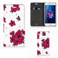 Huawei Y5 2 | Y6 Compact Smart Cover Blossom Red - thumbnail