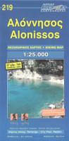 Wandelkaart 219 Alonissos | Road Editions