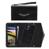 Mobilize 2in1 Elegant Magnet Clutch Apple iPhone 12/12 Pro Black Croco