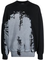 A-COLD-WALL* sweat en coton à imprimé graphique - Noir A-COLD-WALL* sweat en coton à imprimé graphique - Noir
