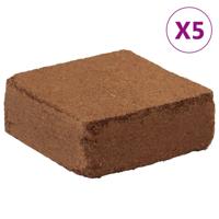 Kokosvezelblokken 5 st 5 kg elk 25 kg totaal Kokosvezelblokken 5 st 5 kg elk 25 kg totaal