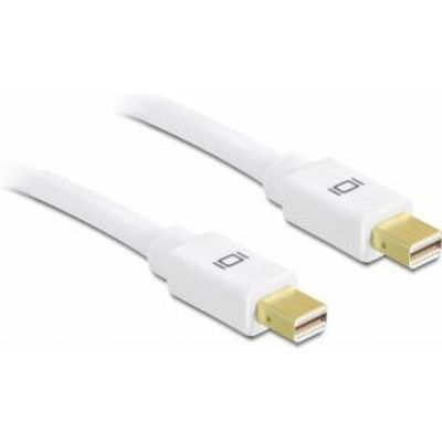 Delock 82775 Kabel Mini DisplayPort 1.2 male > Mini DisplayPort male 4K 60 Hz 1,5 m