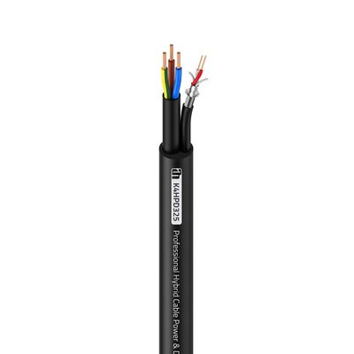 Adam Hall 4 Star HPD 325 stroom & DMX combikabel 3x2,5mm & 2x0,22mm p/m