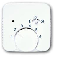 Busch-Jaeger 2CKA001710A3556 Temperatuurregelaar Afdekking Reflex SI Zuiver wit (RAL 9010), Wit 1 stuk(s)