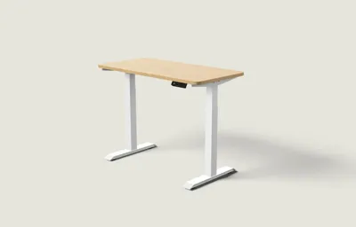 Desktronic HomeOne bureau Wit / Eiken / 120x60 cm