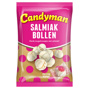 Candyman Salmiak bollen 100g bij Jumbo