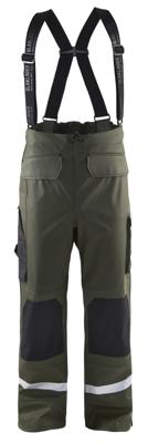 Blåkläder Regenbroek LEVEL 2 13052003 | Army Groen | Maat L - 7330509570753