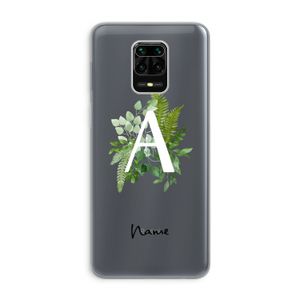 Green Brush: Xiaomi Redmi Note 9 Pro Transparant Hoesje