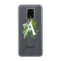 Green Brush: Xiaomi Redmi Note 9 Pro Transparant Hoesje