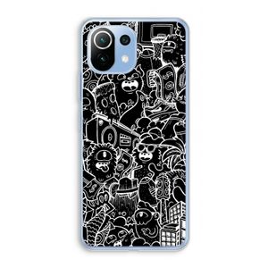 Vexx Black City : Xiaomi Mi 11 Lite Transparant Hoesje