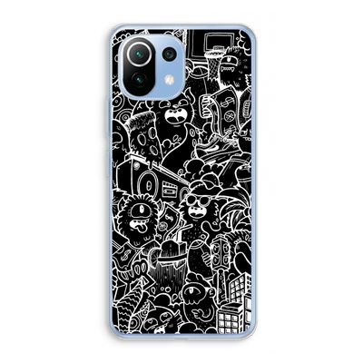 Vexx Black City : Xiaomi Mi 11 Lite Transparant Hoesje