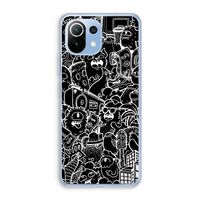 Vexx Black City : Xiaomi Mi 11 Lite Transparant Hoesje
