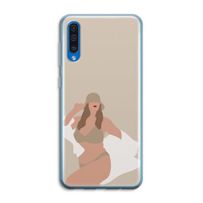 One of a kind: Samsung Galaxy A50 Transparant Hoesje