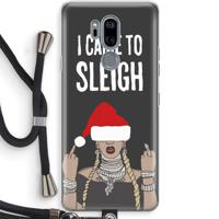 Came To Sleigh: LG G7 Thinq Transparant Hoesje met koord - thumbnail