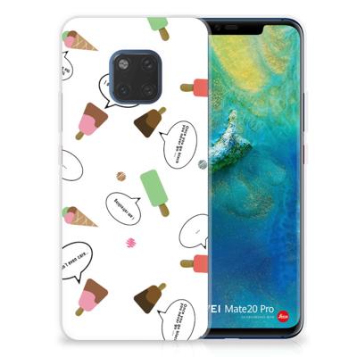 Huawei Mate 20 Pro | Siliconen Case | IJsjes