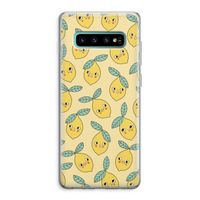 Citroenen: Samsung Galaxy S10 Plus Transparant Hoesje