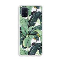 Bananenbladeren: Galaxy A51 4G Transparant Hoesje Bananenbladeren: Galaxy A51 4G Transparant Hoesje