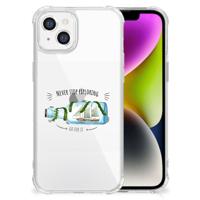 iPhone 14 Stevig | Bumper Hoesje | Boho Bottle