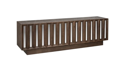 TV-meubel Bryant bruin - 4 deuren