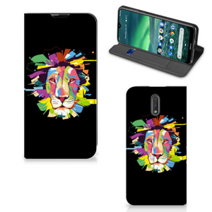 Nokia 2.3 Magnet Case Lion Color