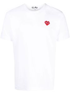 Comme Des Garçons Play t-shirt en coton à manches courtes - Blanc