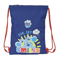 Rugtas met Koordjes Blue's Clues Marineblauw (26 x 34 x 1 cm)