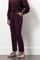 Studio Anneloes Zarja Waffle Trousers 13376 Broek 3800 Blackberry