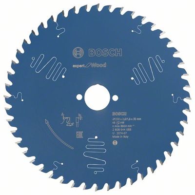Bosch Accessoires Cirkelzaagblad expert for Wood 220x30x2.6/1.6x48 T - 2608644088
