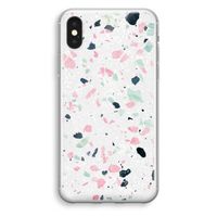 Terrazzo N°3: iPhone X Transparant Hoesje