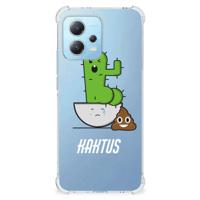 Xiaomi Redmi Note 12 5G Stevig | Bumper Hoesje | Cactus Poo