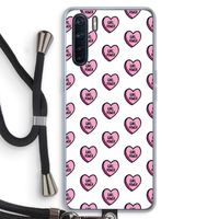 GIRL POWER: Oppo A91 Transparant Hoesje met koord