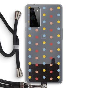 Bollen: OnePlus 9 Pro Transparant Hoesje met koord