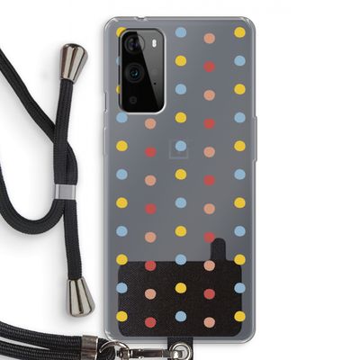 Bollen: OnePlus 9 Pro Transparant Hoesje met koord
