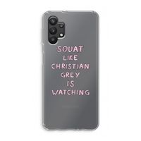 Christian Grey: Samsung Galaxy A32 5G Transparant Hoesje