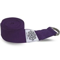 Green Tree Yoga riem paars 250cm (1 st) - thumbnail