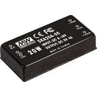 Mean Well SKA20C-12 DC/DC-converter 19.2 W Aantal uitgangen: 1 x Inhoud 1 stuk(s) - thumbnail