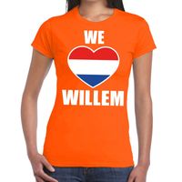 We love Willem shirt oranje dames 2XL  -