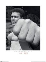 Kunstdruk Muhammad Ali - Commemorative Punch 60x80cm