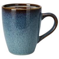 Koffiemokken Pompei - 1x stuks - Keramiek - blauw - 350 ml - 9 x 11 cm - old stone look Koffiemokken Pompei - 1x stuks - Keramiek - blauw - 350 ml - 9 x 11 cm - old stone look